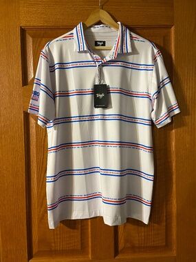 NWT Waggle 1980 Miracle Hockey Team Golf Polo